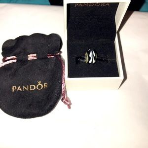 Nice Pandora Charm Bead Comes in a Pandora Pouch